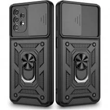 Ударостійкий чохол Camshield Serge Ring для Samsung Galaxy A13 4G Чорний