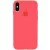 Чохол Silicone Case Full Protective (AA) для Apple iPhone X / XS (5.8") Кавуновий / Watermelon red Чохол Silicone Case Full Protective (AA) для Apple iPhone X / XS (5.8") Кавуновий / Watermelon red