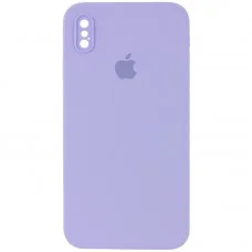 Чехол Silicone Case Square Full Camera Protective (AA) для Apple iPhone XS Max (6.5")