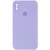Чохол Silicone Case Square Full Camera Protective (AA) для Apple iPhone XS Max (6.5") Бузковий / Dasheen