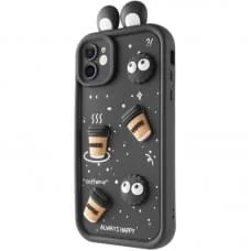 Чехол TPU Toys Case with Ears для Apple iPhone 12 (6.1")