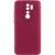 Чохол TPU GETMAN Liquid Silk Full Camera для Xiaomi Redmi 9 Бордовий / Marsala