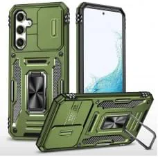 Ударостійкий чохол Camshield Army Ring для Samsung Galaxy A54 5G Оливковий / Army Green