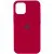 Чохол Silicone Case Full Protective (AA) для Apple iPhone 16 (6.1") Червоний / Rose Red Чохол Silicone Case Full Protective (AA) для Apple iPhone 16 (6.1") Червоний / Rose Red