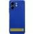 Чохол TPU GETMAN Liquid Silk Full Camera для Motorola Moto G55 5G Синій / Deep navy
