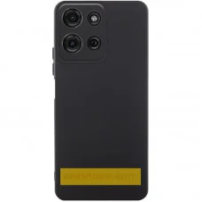 Чохол Silicone Cover Lakshmi Full Camera (AA) для Motorola Edge 60 / 60 Fusion Чорний / Black