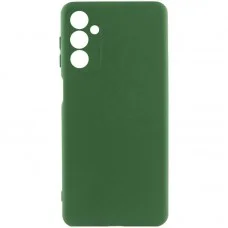 Чохол Silicone Cover Ummi Lakshmi Full Camera (AA) для Samsung Galaxy A04s Зелений / Dark green