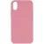 Чохол Silicone Case Full Protective (AA) NO LOGO для Apple iPhone XR (6.1") Рожевий / Light pink