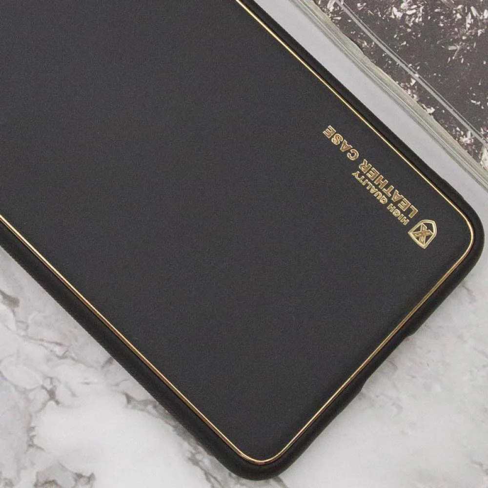 Шкіряний чохол Xshield для Samsung Galaxy S23 FE Чорний / Black
