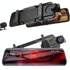 Відеореєстратор Hoco DI36 Dual Camera with Digital display Black