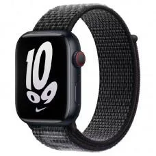 Ремінець Nylon для Apple Watch 38/40/41/42mm(ser.10) Black / Summit White