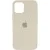 Чохол Silicone Case Full Protective (AA) для Apple iPhone 16 Pro (6.3") Бежевий / Antique White