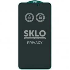 Захисне скло SKLO 5D Privacy (тех.пак) для Apple iPhone 16 Pro Max (6.9") Чорний