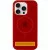 Чохол Silicone Case Full Protective (AA) with MagSafe для Apple iPhone 16 Plus (6.7") Червоний / Deep Red