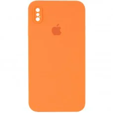Чехол Silicone Case Square Full Camera Protective (AA) для Apple iPhone XS Max (6.5")