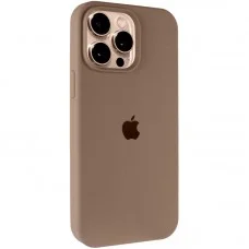 Чохол Silicone Case Full Protective (AA) для Apple iPhone 16 Pro Max (6.9") Коричневий / Brown