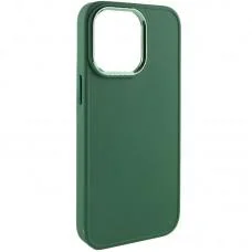 TPU чохол Bonbon Metal Style для Apple iPhone 14 Pro (6.1") Зелений / Army green