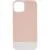 Чохол TPU+PC Bichromatic для Apple iPhone 12 Pro / 12 (6.1") Grey-beige / White