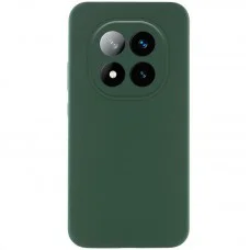 Чохол Silicone Cover Lakshmi Full Camera (AAA) для Xiaomi Poco X7 Зелений / Cyprus Green