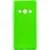 Чохол TPU GETMAN Liquid Silk Full Camera для Xiaomi Redmi A3 Салатовий / Neon Green