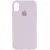 Чохол Silicone Case Full Protective (AA) для Apple iPhone X / XS (5.8") Бузковий / Lilac Чохол Silicone Case Full Protective (AA) для Apple iPhone X / XS (5.8") Бузковий / Lilac