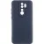 Чохол Silicone Cover Lakshmi Full Camera (AA) для Xiaomi Redmi 9 Синій / Midnight Blue