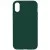 Чохол Silicone Case Full Protective (AA) NO LOGO для Apple iPhone XR (6.1") Зелений / Forest green