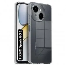 TPU чохол Epic Transparent 1,5mm Full Camera для TECNO Spark Go 1 (KL4) Безбарвний (прозорий)