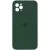 Чохол Silicone Case Square Full Camera Protective (AA) для Apple iPhone 11 Pro (5.8") Зелений / Cyprus Green