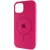 Чохол Silicone Case Full Protective (AA) with MagSafe для Apple iPhone 11 Pro Max (6.5") Малиновий / Dragon Fruit