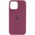 Чохол Silicone Case (AA) Logo with MagSafe для Apple iPhone 13 Pro Max (6.7") Бордовий / Plum