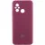 Чохол Silicone Cover Lakshmi Full Camera (AAA) with Logo для Xiaomi Redmi 12C Бордовий / Plum