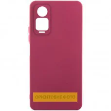 Чохол Silicone Cover Ummi Lakshmi Full Camera (AA) для Xiaomi 13T / 13T Pro Бордовий / Marsala