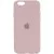Чохол Silicone Case Full Protective (AA) для Apple iPhone SE (2020) / 7 / 8 (4.7") Рожевий / Chalk Pink
