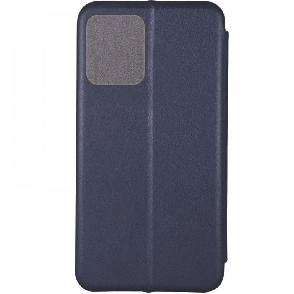 Шкіряний чохол-книжка Classy для Motorola Edge 40 Темно-синій