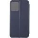Шкіряний чохол-книжка Classy для Motorola Edge 40 Темно-синій