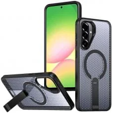 Чохол TPU Breeze with MagSafe stand для Samsung Galaxy A56 5G Black