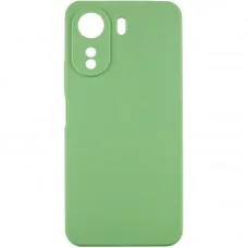 Чохол Silicone Cover Lakshmi Full Camera (AAA) для Xiaomi Redmi 13C / Poco C65 М'ятний / Mint
