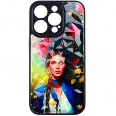 TPU+PC чохол Prisma Ladies Full Camera для Apple iPhone 12 (6.1") Peonies