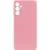 Чохол TPU GETMAN Liquid Silk Full Camera для Samsung Galaxy M34 5G Рожевий / Pink