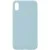 Чохол Silicone Case Full Protective (AA) NO LOGO для Apple iPhone X / XS (5.8") Бірюзовий / Turquoise