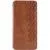Шкіряний чохол-книжка GETMAN Cubic (PU) для Samsung Galaxy S24+ Коричневий