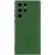 Чохол Silicone Cover Lakshmi Full Camera (AA) with MagFit для Samsung Galaxy S24 Ultra Зелений / Dark green
