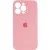 Чохол Silicone Case Full Camera Protective (AA) для Apple iPhone 16 Pro (6.3") Рожевий / Light pink