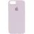 Чохол Silicone Case Full Protective (AA) для Apple iPhone SE (2020) / 7 / 8 (4.7") Бузковий / Lilac