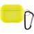 Силіконовий футляр з мікрофіброю для навушників Airpods Pro Жовтий / Bright Yellow