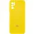 Чохол Silicone Cover Full Camera (AA) для Xiaomi Redmi Note 10 5G / Poco M3 Pro Жовтий / Yellow