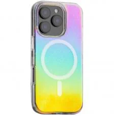 Чехол TPU Galaxy Sparkle (MagFit) для Apple iPhone 16 Pro (6.3")