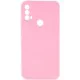 Чохол Silicone Cover Lakshmi Full Camera (AAA) для Motorola Moto E40 Рожевий / Light pink