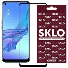 Захисне скло SKLO 3D для Oppo A74 4G / Realme 8 / 8 Pro Чорний